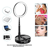 Aro Led Selfie Transportable Retractil / 24w Potencia