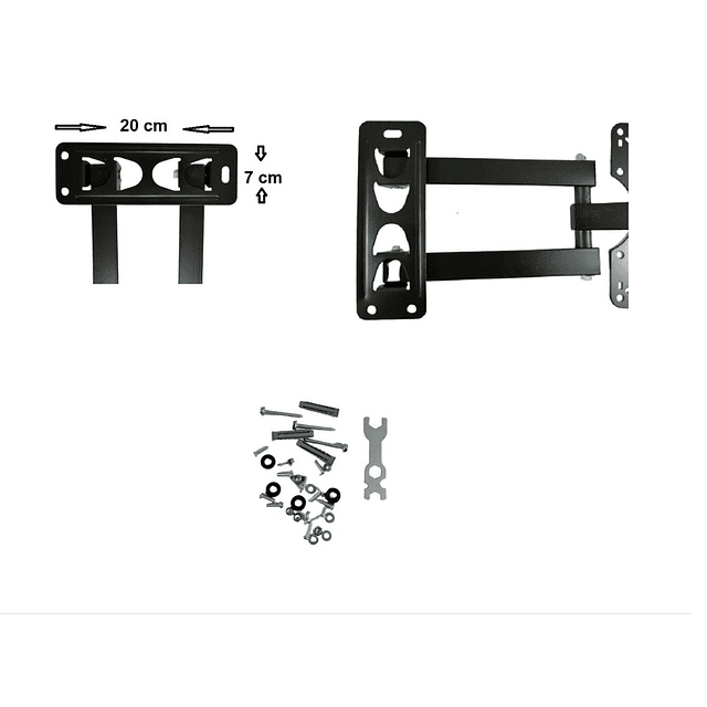 Soporte A Muro Para Tv De 14 A 55 Pulgadas / Ventasmacul