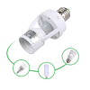 Sensor De Movimiento Soquete E27 Incluye Ampolletas Led 12w/ 5 Unidades