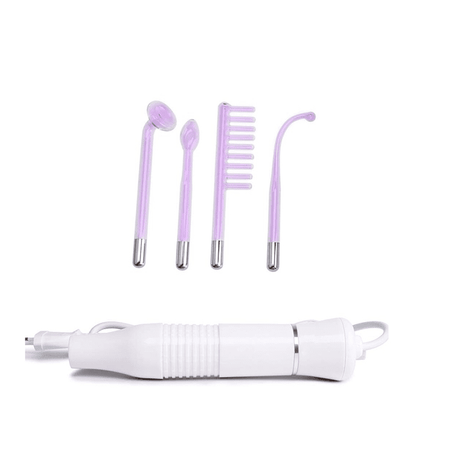 Maquina Alta Frecuencia Portátil Facial Y Corporal De 4 Electrodos