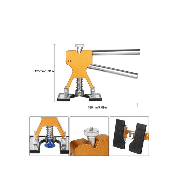 Kit Desabollador Ventosa Reparación Abolladuras Auto