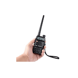 Radio Vhf Uhf Dual Band Uv-5r Walkie Talkie Con Manos Libre