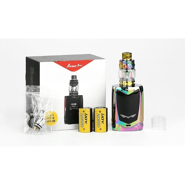 Vaporizador Ijoy Avenger Baby Kit / Incluye Baterias/ GRIS + Esencia regalo 60ml