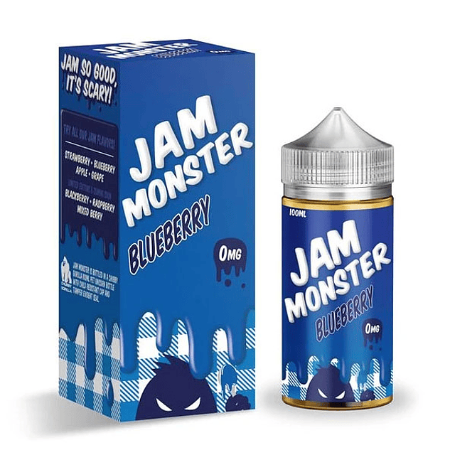 Esencia JAM MONSTER 100ml/ BLUEBERRY
