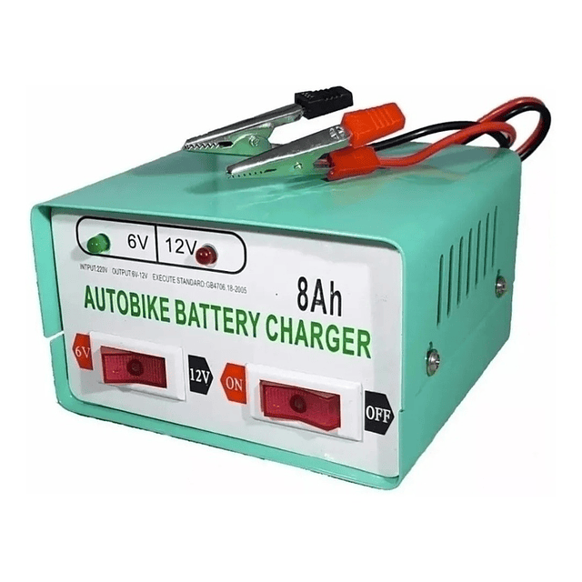 Cargador De Batería Auto 12v Y 6v