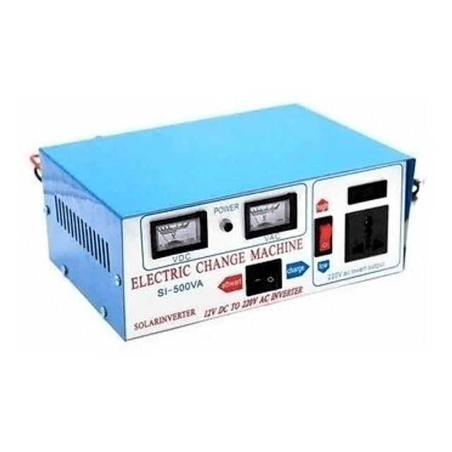 Inversor Cargador De Batería De 12v A 220v 