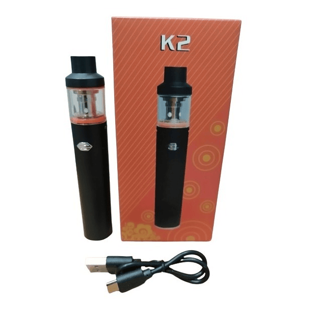 Vaporizador K2 Con Luz Multicolor + Esencia de regalo / NEGRO