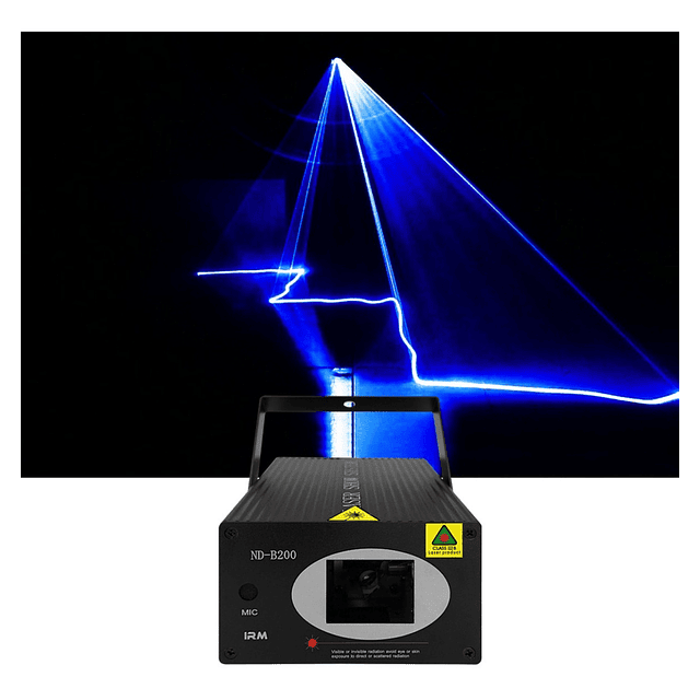 Proyector Láser De Alta Potencia Color De Luz Azul