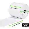 Rollos Térmicos 80x80 Mm Papel Delgado 48 Grs / 10 Unidades *Producto no incluye envío gratis*