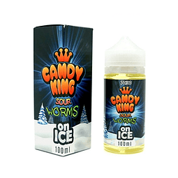 Esencia Candy King 100ml 3MG Nicotina/ SOUR WORMS ON ICE