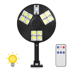 Foco Led Solar Detector De Movimiento / Control Remoto