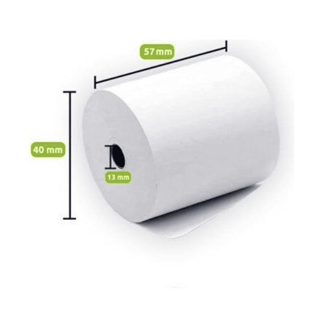 Rollos Papel Térmico Impresora 58mm Mini Pos 57mm X 40mm INCLUYE ENVÍO GRATIS