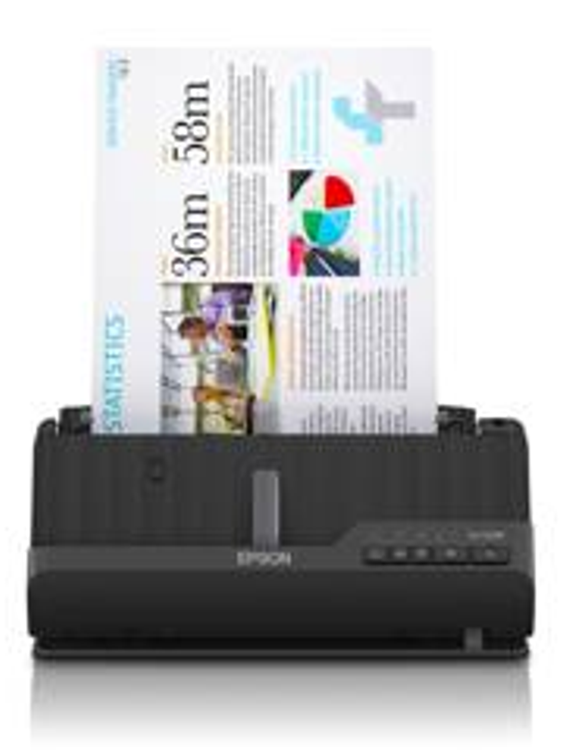 Escáner Epson WorkForce ES-C320W WiFi Dúplex 30ppm 600dpi 4