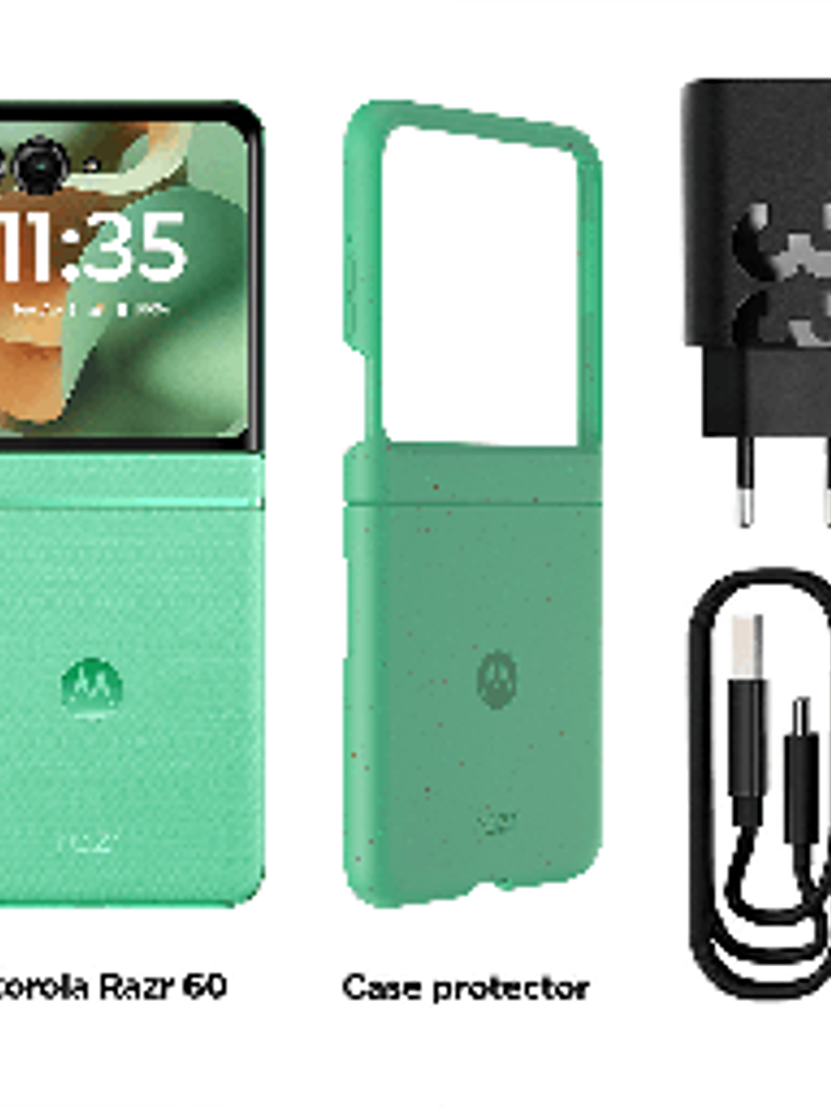 Motorola RAZR 60 Green 12GB RAM 512GB ROM Plegable 4