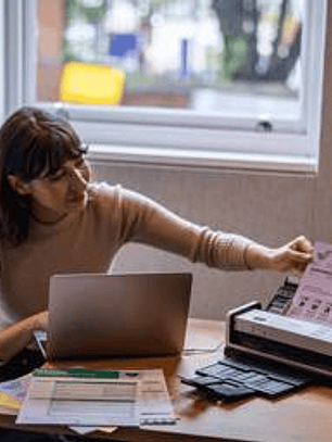 Escáner Brother ADS-1300 Compacto 30ppm USB ADF 20 Hojas