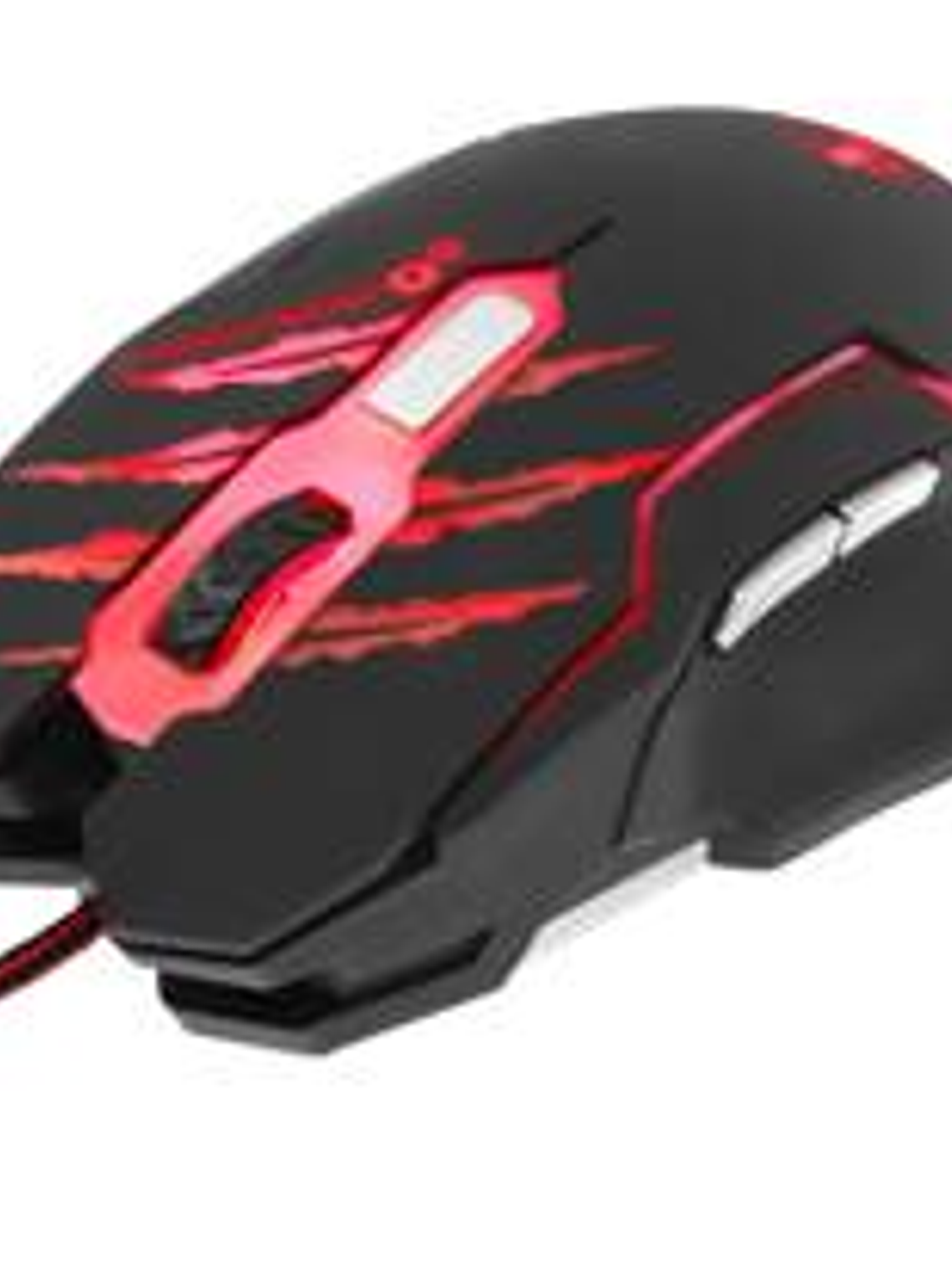 Mouse Gamer Xtech USB 6 Botones 3200 DPI - Con Cable Económico 1