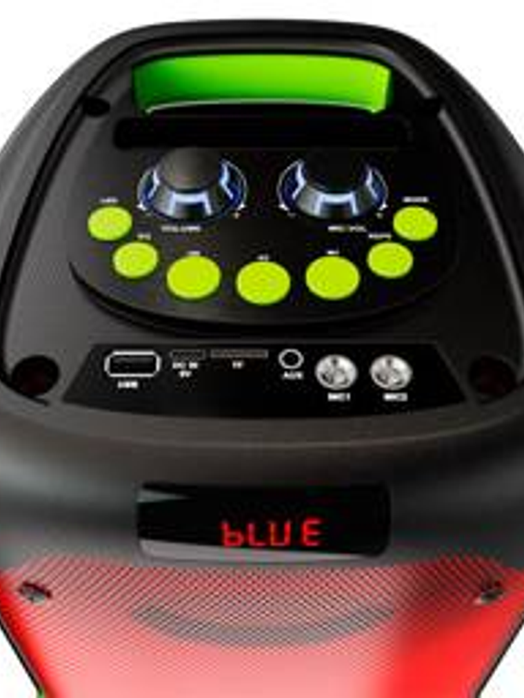 Parlante Klip Xtreme BoomFire Karaoke 1200W Bluetooth Micrófono 2