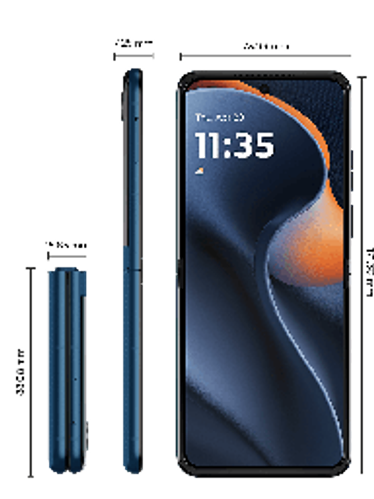 Motorola Razr 60 Azul 12GB RAM 512GB ROM Plegable 1