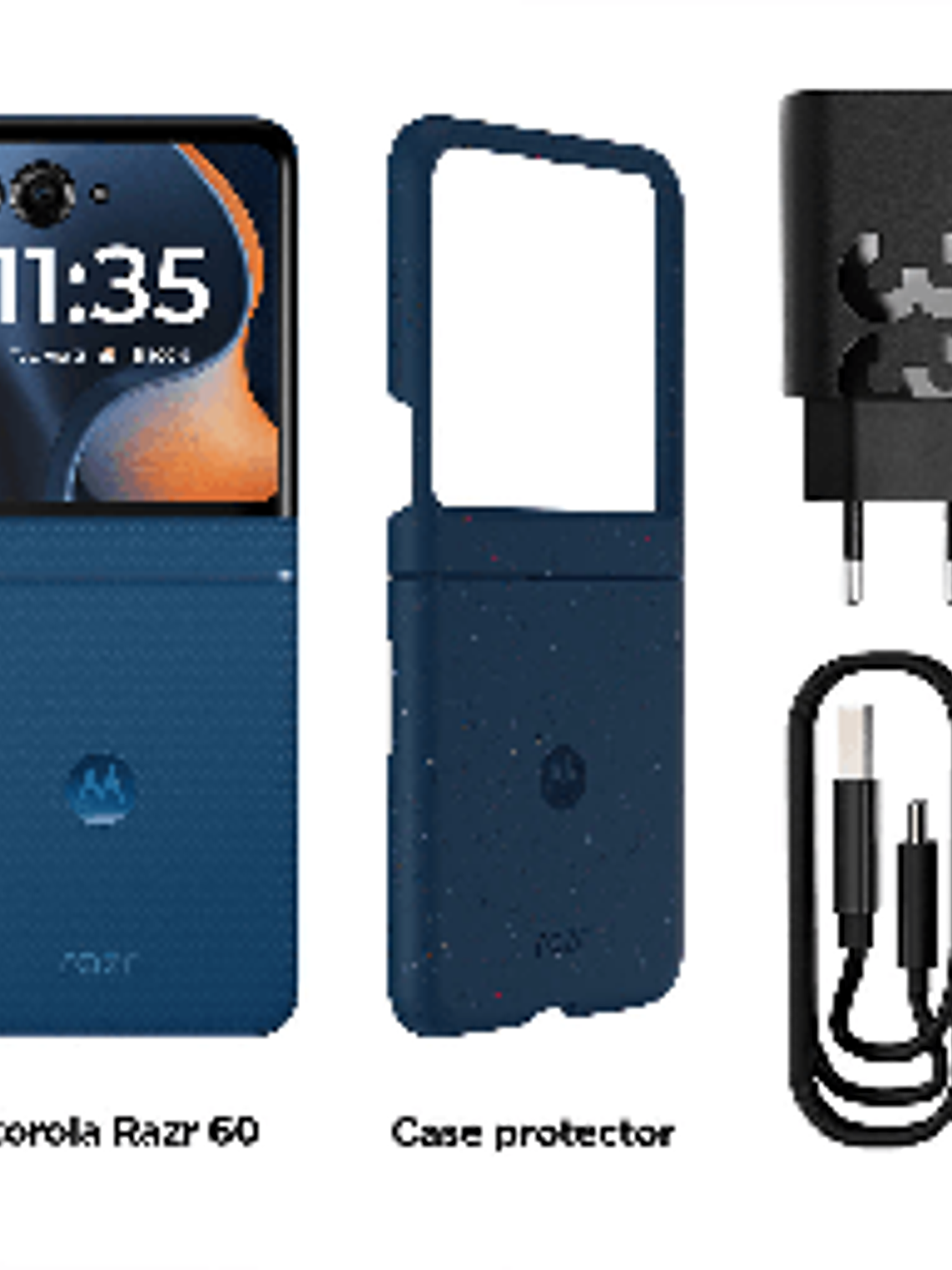 Motorola Razr 60 Azul 12GB RAM 512GB ROM Plegable 4