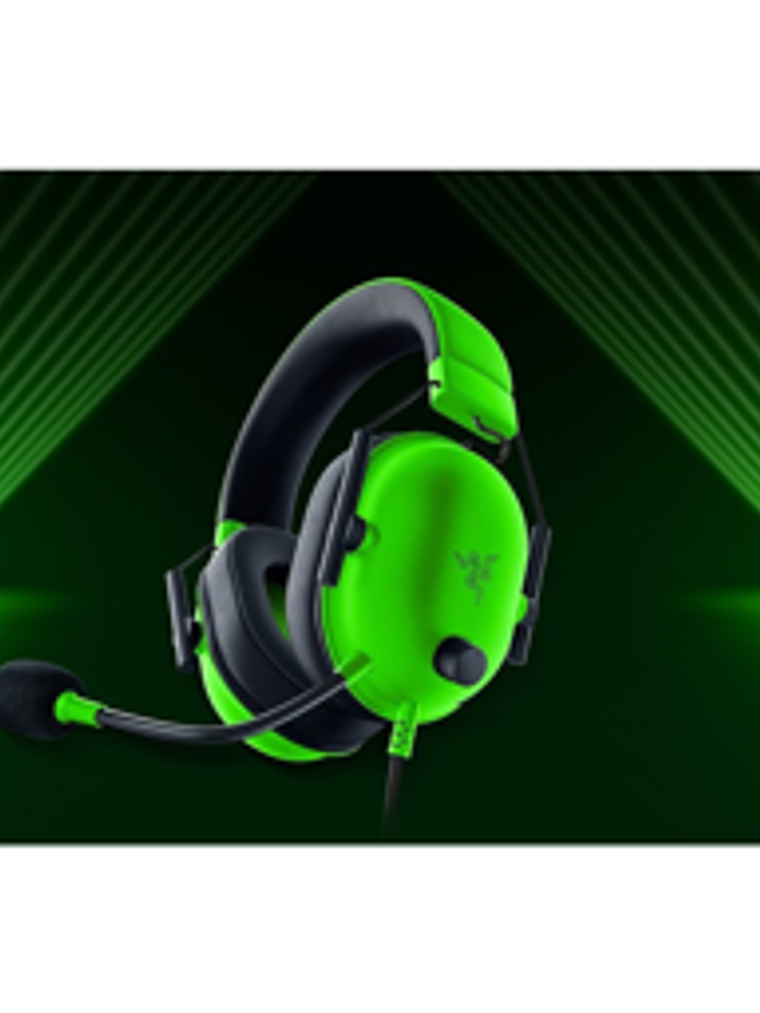 Auriculares Gaming Razer BlackShark V2 X Verde con Cable - Headset Gamer 2