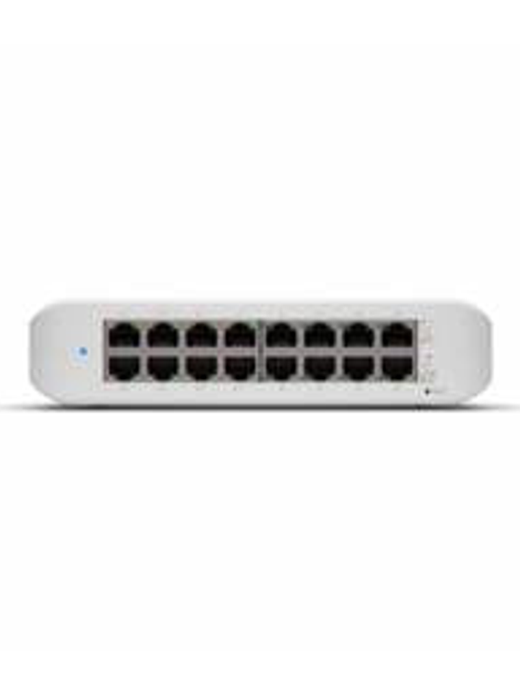 Switch Ubiquiti USW-Lite-16-POE 16 Puertos 8 PoE+ 45W Layer 2 4