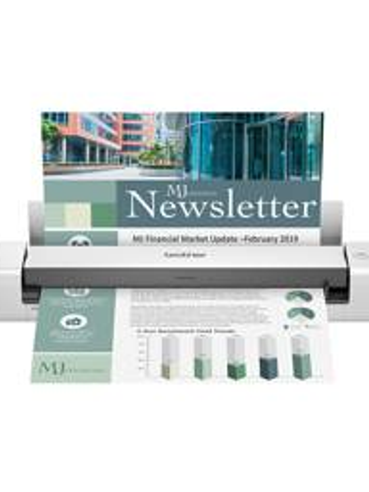 Escáner Portátil Brother DS-740D USB Dúplex Compacto 3