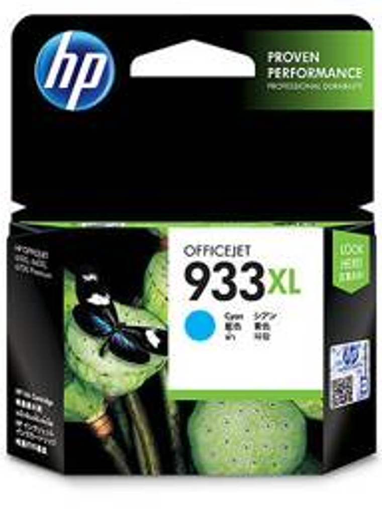 Cartucho Tinta HP CN054AL 933XL Cyan - Alto Rendimiento 1