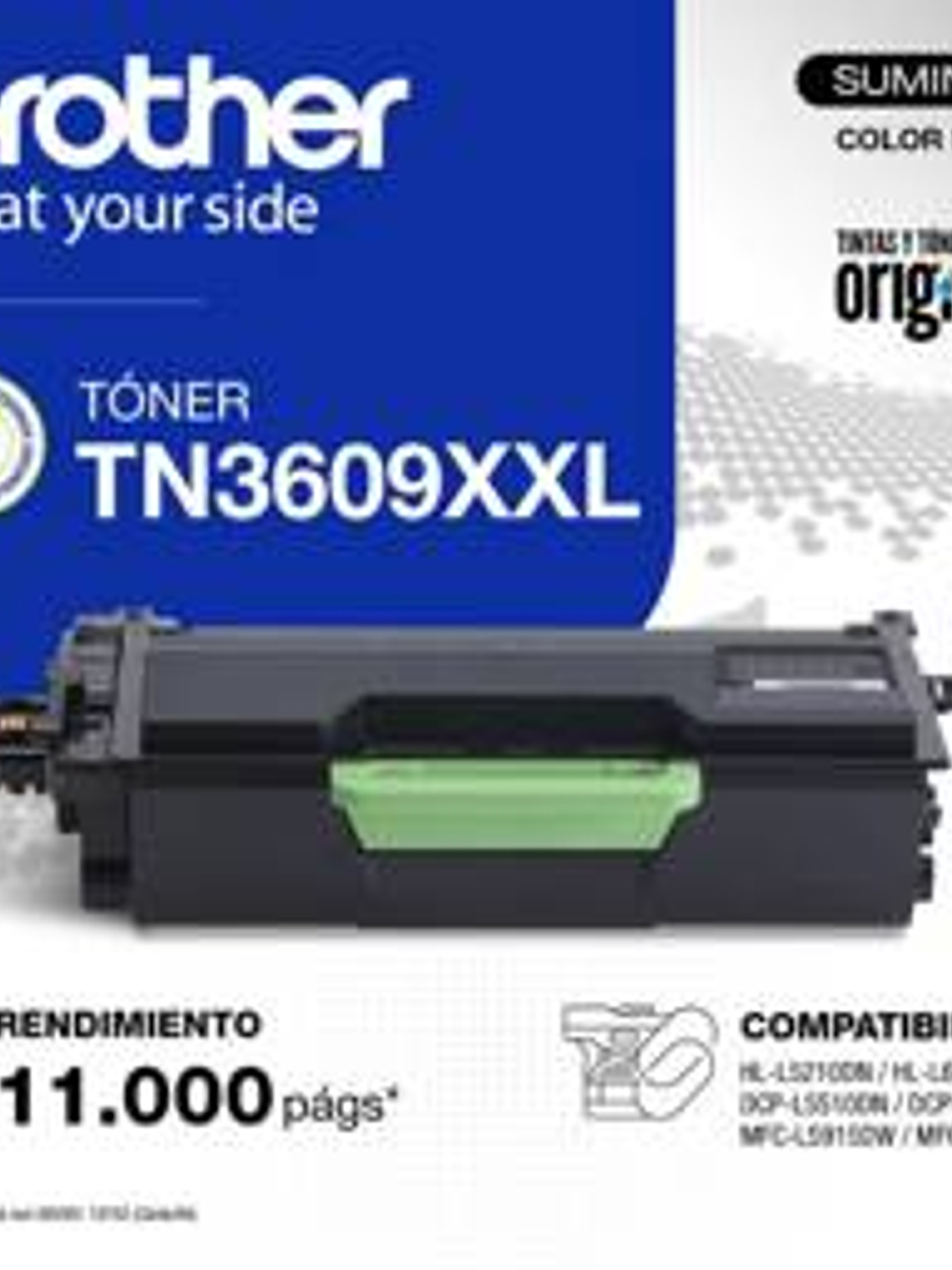 Toner Brother TN3609XXL Negro - Ultra Alto Rendimiento 11.000 Páginas 3
