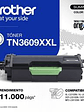 Toner Brother TN3609XXL Negro - Ultra Alto Rendimiento 11.000 Páginas - Miniatura 3