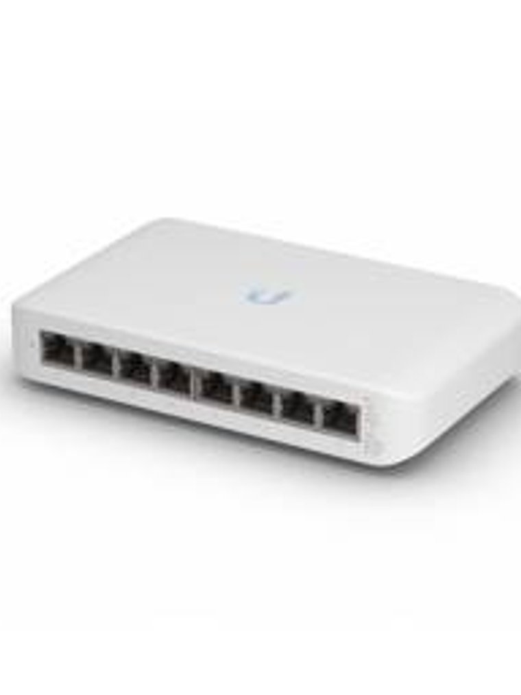 Switch Ubiquiti USW-Lite-8-POE 8 Puertos 4 PoE+ 52W Layer 2 5