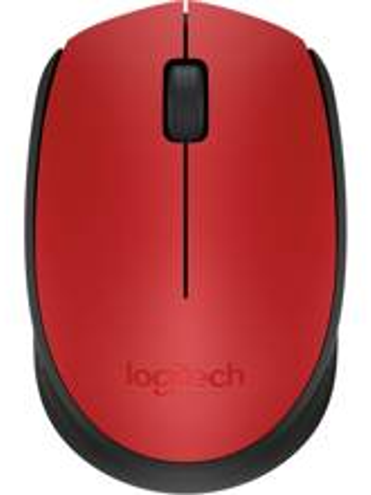 Logitech M170 Mouse Inalámbrico Rojo - Básico Confiable 2