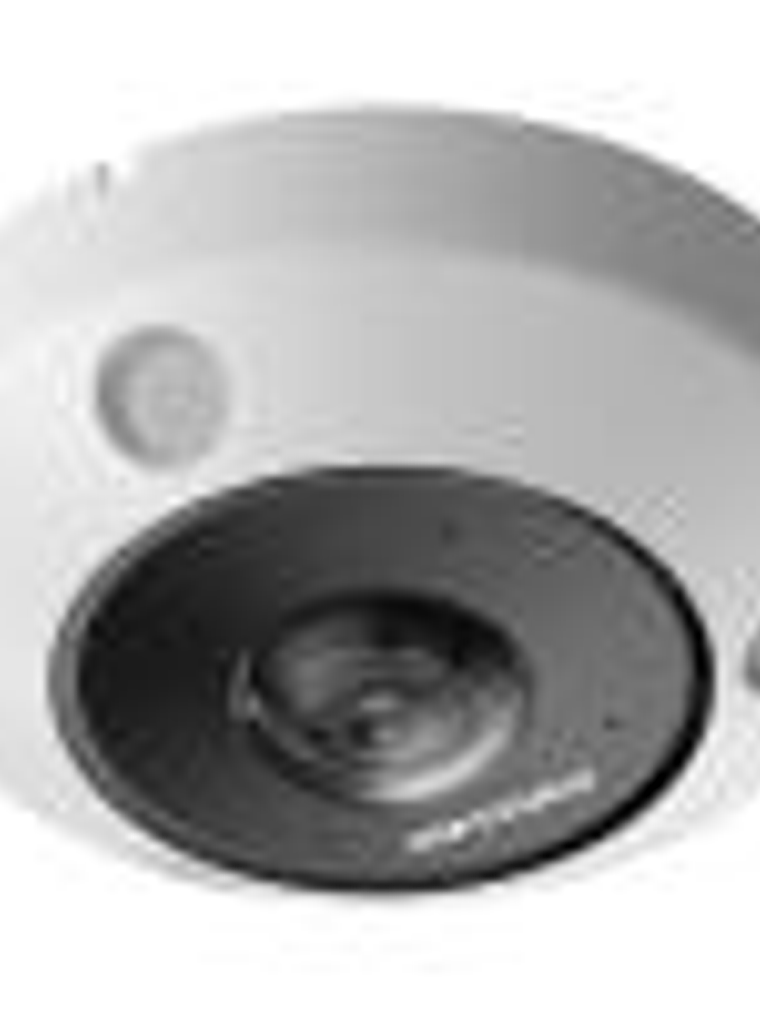 Cámara Fisheye Hikvision 12MP DeepinView PoE IP67 Audio 1