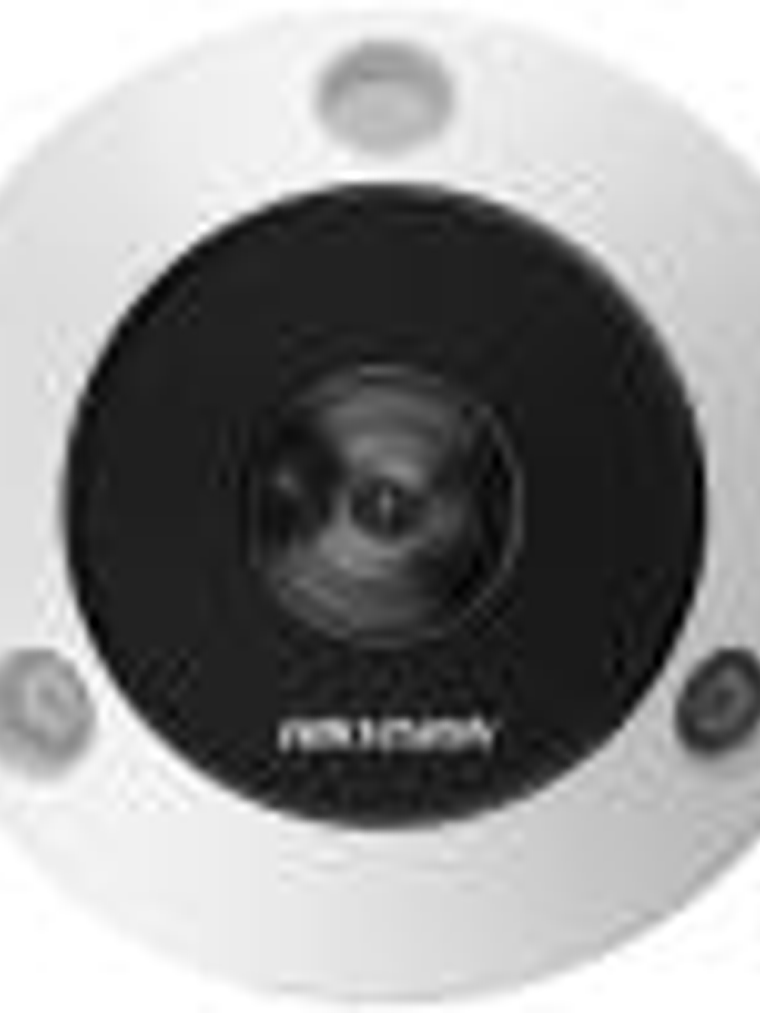 Cámara Fisheye Hikvision 12MP DeepinView PoE IP67 Audio 3