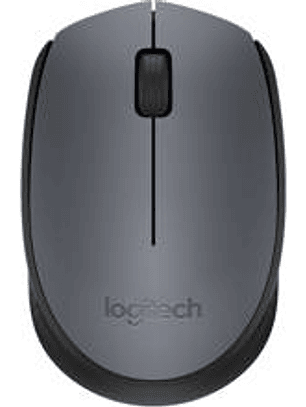 Logitech M170 Mouse Inalámbrico Gris - Compacto Económico
