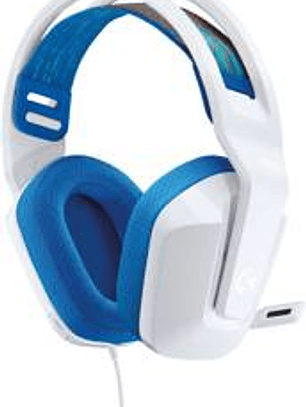 Auriculares Gaming Logitech G335 Blanco con Cable - Headset Gamer Ligero