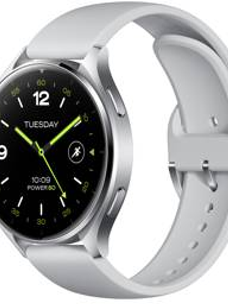 Xiaomi Watch 2 Plata con Correa TPU Gris - Smartwatch Wear OS 3