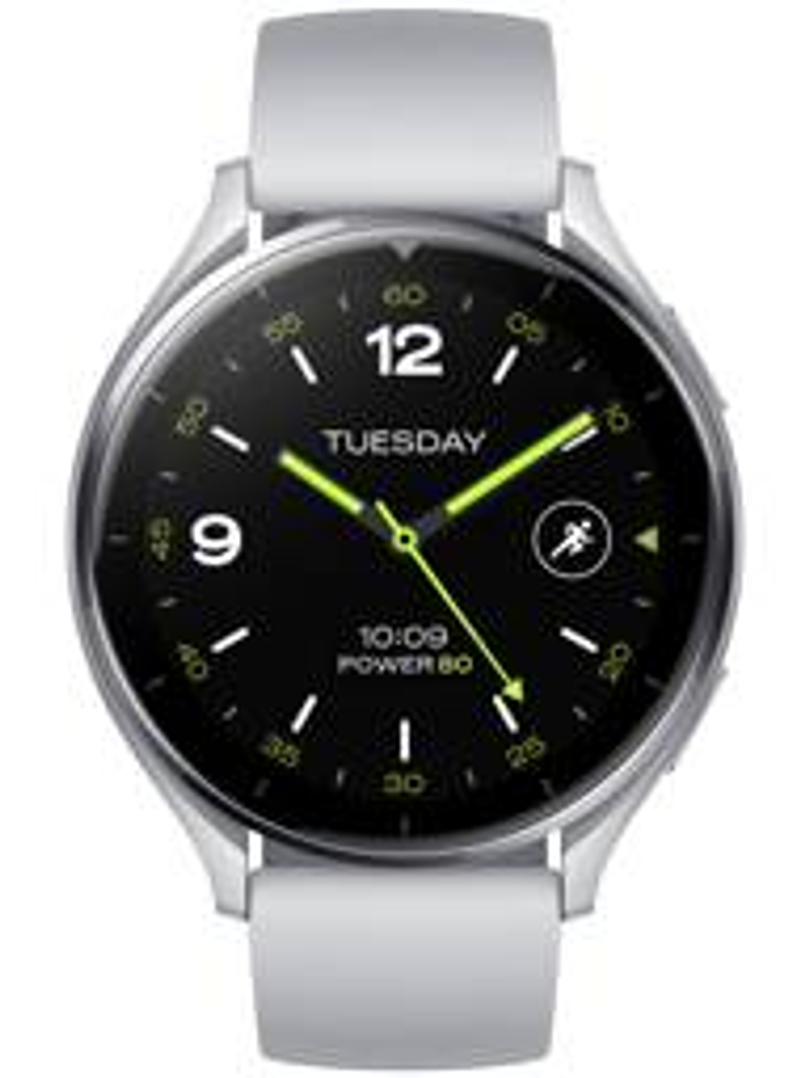 Xiaomi Watch 2 Plata con Correa TPU Gris - Smartwatch Wear OS 4