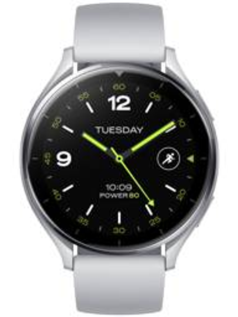Xiaomi Watch 2 Plata con Correa TPU Gris - Smartwatch Wear OS 4