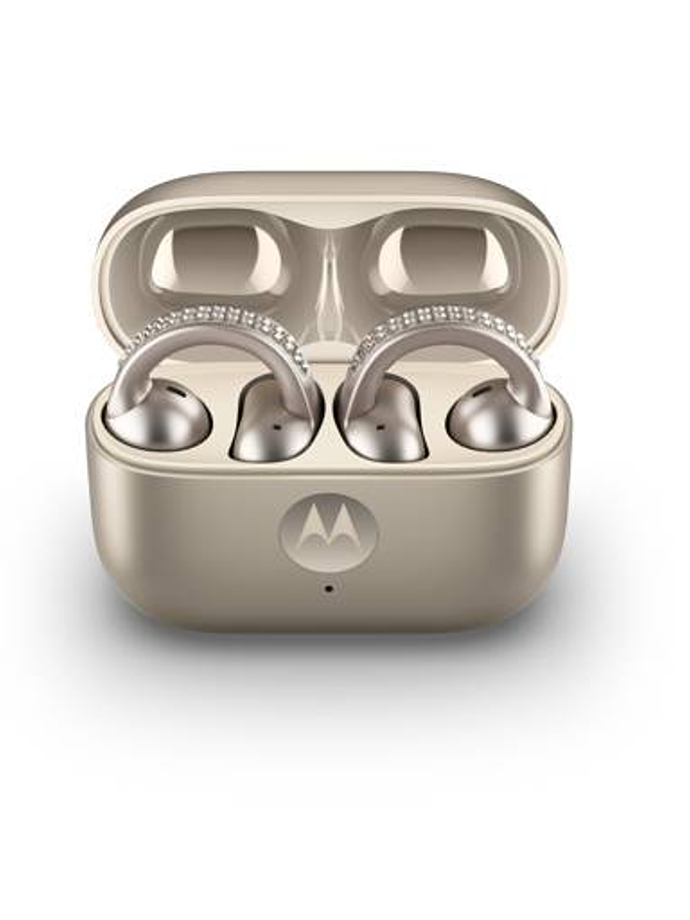 Auriculares Motorola Moto Buds Loop Sound by Bose Champagne TWS Premium 5