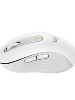 Logitech Signature M650 Mouse Inalámbrico Blanco Mediano - Silencioso