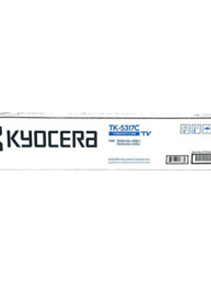 Toner Kyocera TK-5317C Cyan - 6.000 Páginas ECOSYS P4140dn