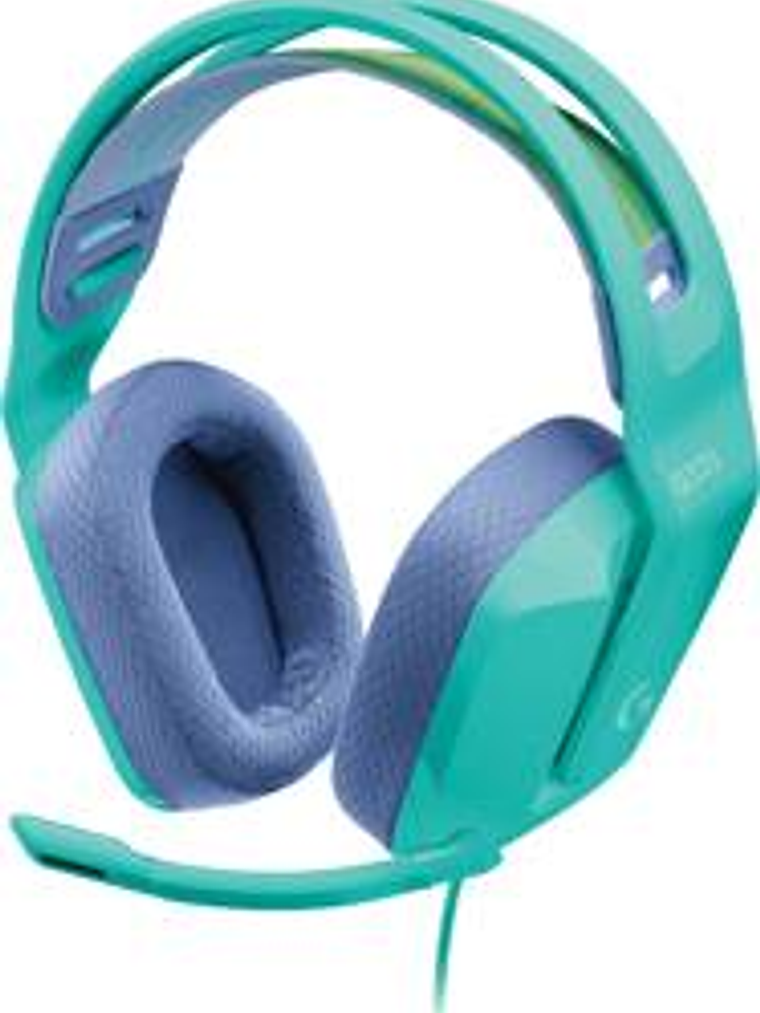Auriculares Gaming Logitech G335 Menta con Cable - Headset Gamer Ligero 1