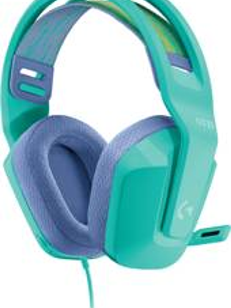 Auriculares Gaming Logitech G335 Menta con Cable - Headset Gamer Ligero 2