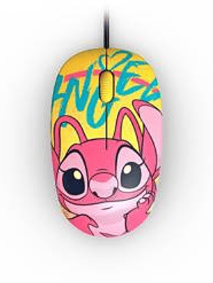 Mouse Xtech Disney Stitch USB 1200 DPI Amarillo XTM-D406ST-YL - Infantil