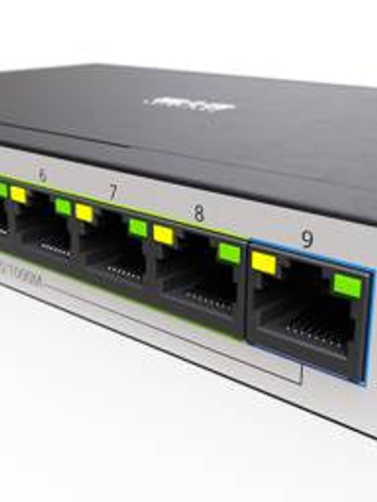 Switch Nexxt Vertex V900P 9 Puertos PoE+ Gigabit 60W NSW-V900P 3