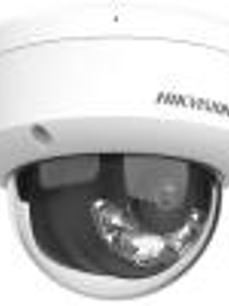 Cámara Domo Hikvision IP 6MP DualLight 2.8mm Mic PoE IP67 1