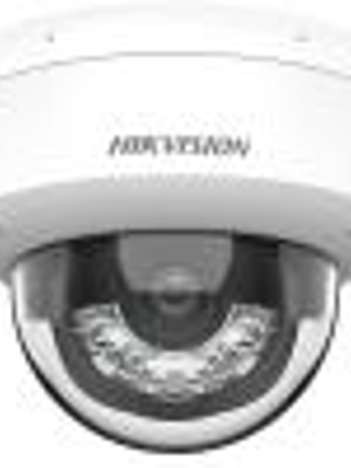 Cámara Domo Hikvision IP 6MP DualLight 2.8mm Mic PoE IP67 2