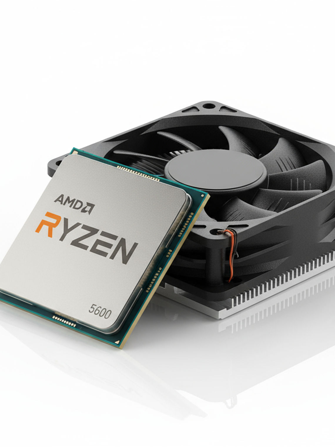 Procesador AMD Ryzen 5 5600 - 6 Núcleos 4.4GHz - CPU con Cooler Wraith Stealth AM4 1