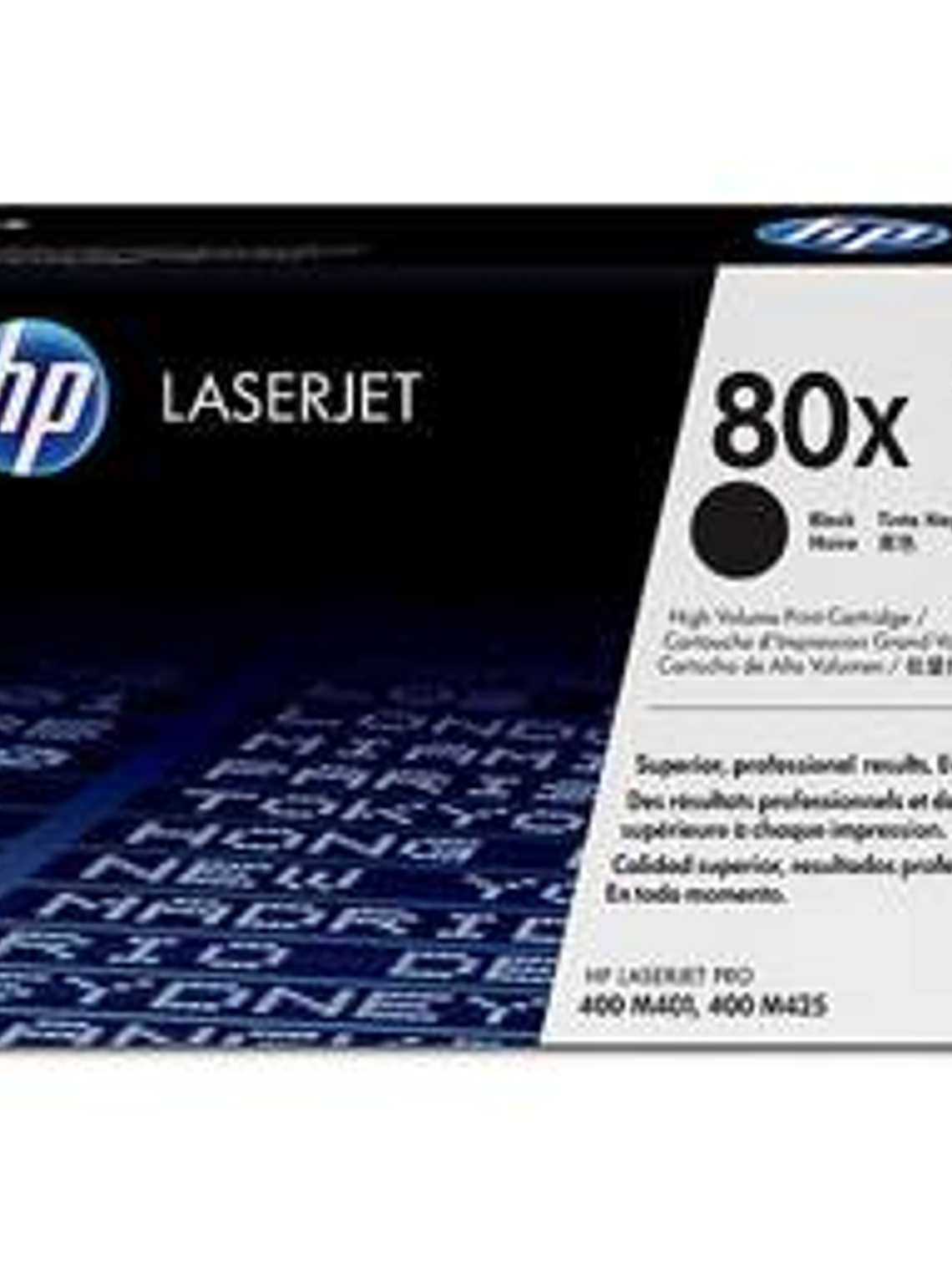 Toner HP CF280X 80X Negro - Alto Rendimiento 6.900 Páginas 1