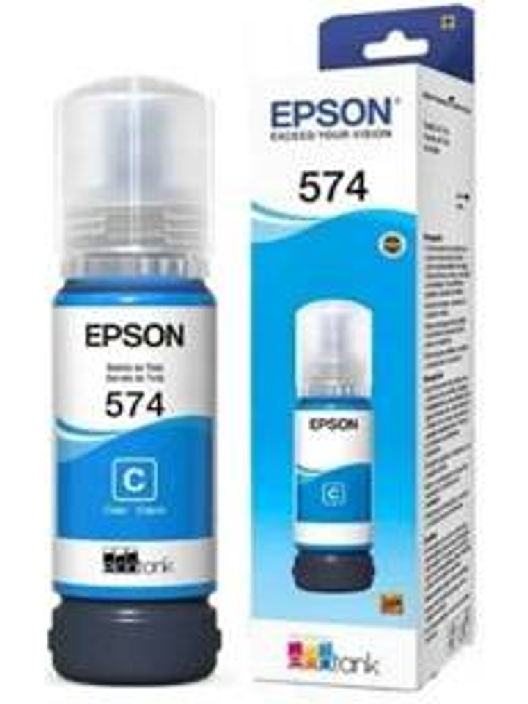 Botella Tinta Epson T574220 Cyan - L8050/L18050 1